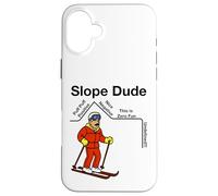 Divertente Nerd Slope Dude Geometria Algebra Matematica Insegnante Custodia per iPhone 16 Plus