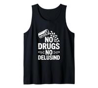 Divertente Nessuna Droga Nessuna Illusione Dire Sobrietà Canotta