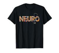 Divertente Neuro Nurse Scuola Infermieristica Cottagecore Squad Benessere Maglietta