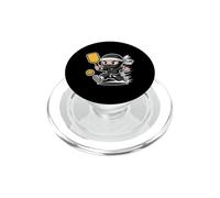 Divertente ninja Pickleball giocatore Chibi Action Warrior PopSockets PopGrip per MagSafe