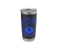 Divertente non essere strano voto blu con Fish Man Bicchiere termico in acciaio inox doppia parete