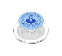 Divertente non essere strano voto blu con Fish Man PopSockets PopGrip per MagSafe