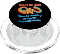 Divertente non essere triste tutti uno scherzo inappropriato PopSockets PopGrip per MagSafe
