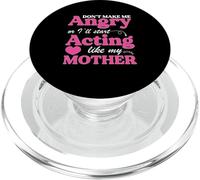 Divertente non farmi arrabbiare o mi comporterò come mia madre PopSockets PopGrip per MagSafe