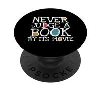 Divertente: non giudicare mai un libro dai suoi amanti del film Bookworms PopSockets PopGrip Adesivo