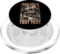 Divertente Non sempre il disastro ferroviario Scherzo Toot PopSockets PopGrip per MagSafe