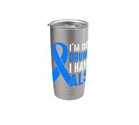 Divertente, non sono ubriaco, ho la consapevolezza dei combattenti della SLA Warrior Bicchiere termico in acciaio inox doppia parete