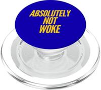 Divertente Non svegliato Umorismo Anti-Woke Libertà di parola Amante della libertà PopSockets PopGrip per MagSafe