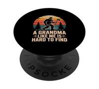 Divertente nonna come me difficile trovare Bigfoot dicendo PopSockets PopGrip Adesivo
