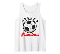 Divertente Nonna Orgogliosa Amante del Calcio Nana per Le Donne Canotta