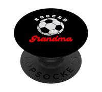 Divertente nonna orgogliosa amante del calcio Nana per le donne PopSockets PopGrip Adesivo