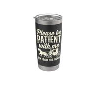 Divertente novità "Please Be Patient With Me (I'm From The 1900s) Bicchiere termico in acciaio inox doppia parete