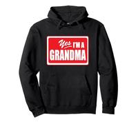 Divertente Nuovo Prima Volta Nonna Nonna Nonna Nonni Bambino Felpa con Cappuccio