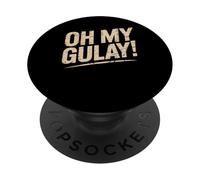 Divertente Oh My Gulay Espressione Filippina Umorismo Dire Donne Uomini PopSockets PopGrip Adesivo