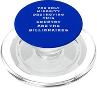 Divertente oligarca anti-miliardario solo minoranza questo paese PopSockets PopGrip per MagSafe