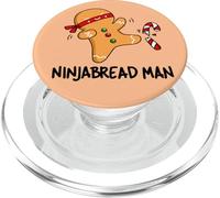 Divertente omino di pan di zenzero Ninjabread, amanti della cottura dei biscotti dolci PopSockets PopGrip per MagSafe