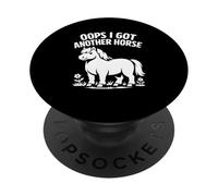 Divertente Oops I Got Another Horse PopSockets PopGrip Adesivo