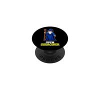 Divertente Open Sourcerer Mago Dire Sarcastico PopSockets PopGrip Adesivo
