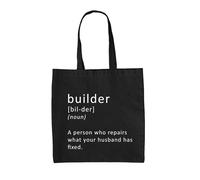 Divertente Operaio Definizione - Borsa Tote IN Tela - Fai da Te Artigiano Sparky