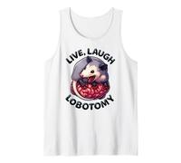 Divertente Opossum Live Laugh Lobotomia Amante Animali Ragazzi Ragazze Canotta