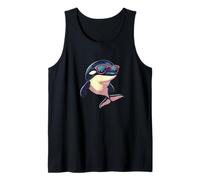 Divertente orca con gli occhiali da sole Costume Canotta