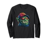 Divertente orco con occhiali da sole e cappello costume Maglia a Manica