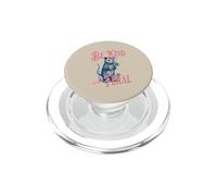 Divertente orso fiore umore selvaggio leggermente selvaggio donne personalità PopSockets PopGrip per MagSafe