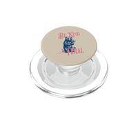 Divertente orso fiore umore selvaggio leggermente selvaggio donne personalità PopSockets PopGrip per MagSafe
