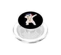 Divertente orso polare che danza, regalo per uomini, donne, ragazzi e ragazze PopSockets PopGrip per MagSafe