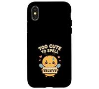 Divertente ortografia Bee Fail bambino dotato Burnout Academic Trauma Custodia per iPhone X/XS