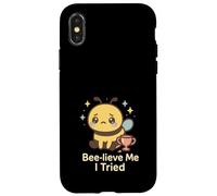 Divertente ortografia Bee Fail bambino dotato Burnout Academic Trauma Custodia per iPhone X/XS