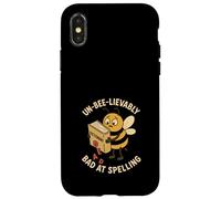 Divertente ortografia Bee Fail bambino dotato Burnout Academic Trauma Custodia per iPhone X/XS