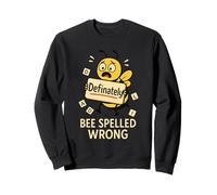Divertente ortografia Bee Fail Bambino Dotato Burnout Academic Trauma Felpa