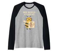 Divertente ortografia Bee Fail Bambino Dotato Burnout Academic Trauma Maglia con Maniche Raglan