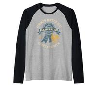 Divertente ortografia Bee Fail Bambino Dotato Burnout Academic Trauma Maglia con Maniche Raglan