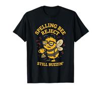 Divertente ortografia Bee Fail Bambino Dotato Burnout Academic Trauma Maglietta