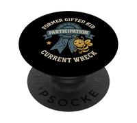 Divertente ortografia Bee Fail bambino dotato Burnout Academic Trauma PopSockets PopGrip Adesivo
