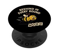 Divertente ortografia Bee Fail bambino dotato Burnout Academic Trauma PopSockets PopGrip Adesivo