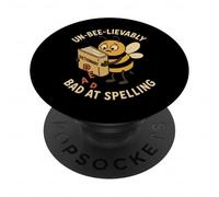 Divertente ortografia Bee Fail bambino dotato Burnout Academic Trauma PopSockets PopGrip Adesivo