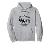 Divertente Overland Design Overlanding Scopri Cosa c'è là Fuori Felpa con Cappuccio