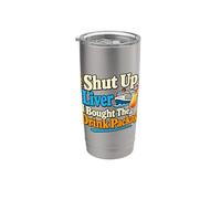 Divertente pacchetto di bevande per cocktail umoristici per le vacanze della nave da cro Bicchiere termico in acciaio inox doppia parete