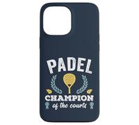 Divertente Padel Champion Tennis Retro Padel Campioni Giocatori di paddle Custodia per iPhone 13 Pro Max