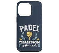 Divertente Padel Champion Tennis Retro Padel Campioni Giocatori di paddle Custodia per iPhone 13 Pro
