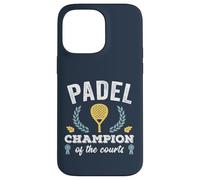 Divertente Padel Champion Tennis Retro Padel Campioni Giocatori di paddle Custodia per iPhone 14 Pro Max