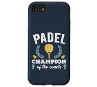 Divertente Padel Champion Tennis Retro Padel Campioni Giocatori di paddle Custodia per iPhone SE (2020) / 7 / 8