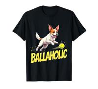 Divertente Palla da inseguimento per Cani Ballaholic Jack Russell Terrier Maglietta