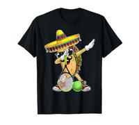 Divertente Palla da Tennis Taco per Amanti dello Sport Cinco De Mayo Maglietta