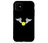 Divertente palla da tennis volante per gli amanti del tennis Custodia per iPhone 11