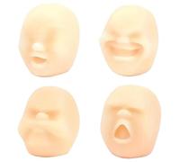 Divertente Palla Emozionale Simulata Per Il Volto Umano, Palla Antistress Per Decompressione Fidget Per Bambini E Adulti(Skin color)