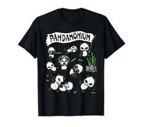 Divertente Panda Pandamonium Design Maglietta